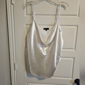 Eloquii silk-like crop top plus size 26